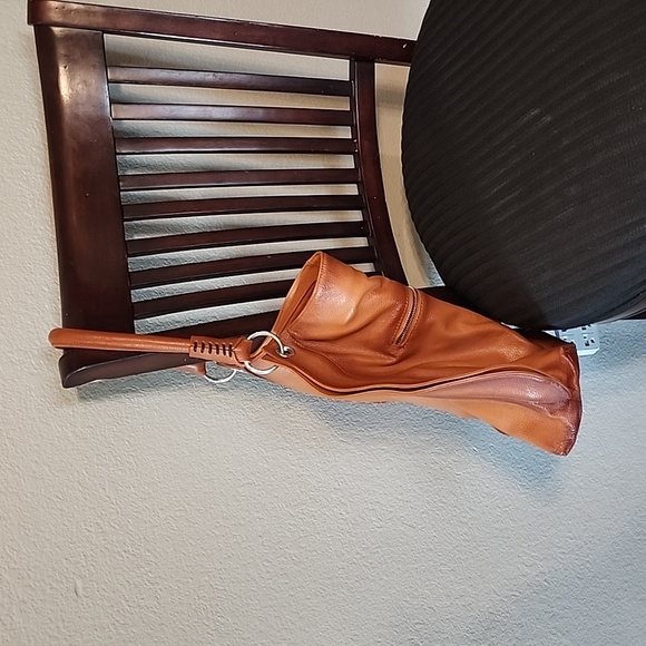 Leather Vincenzo Handbag Hobo - Picture 3 of 8